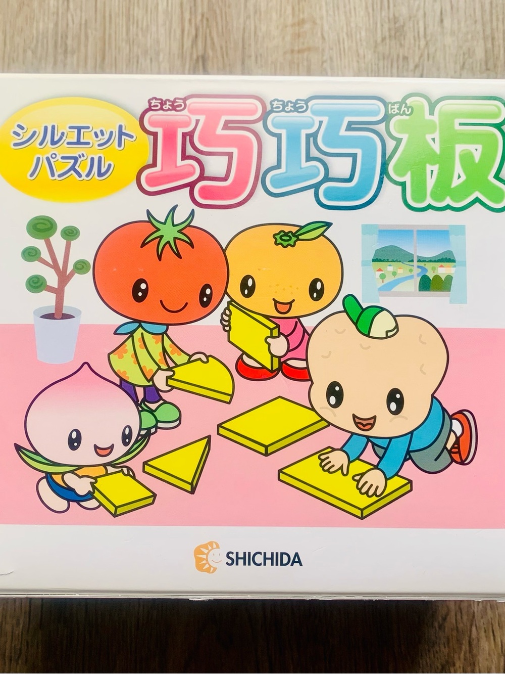 Shichida Silhouette Puzzle Cho Cho Ban concentration thinking skills creativity